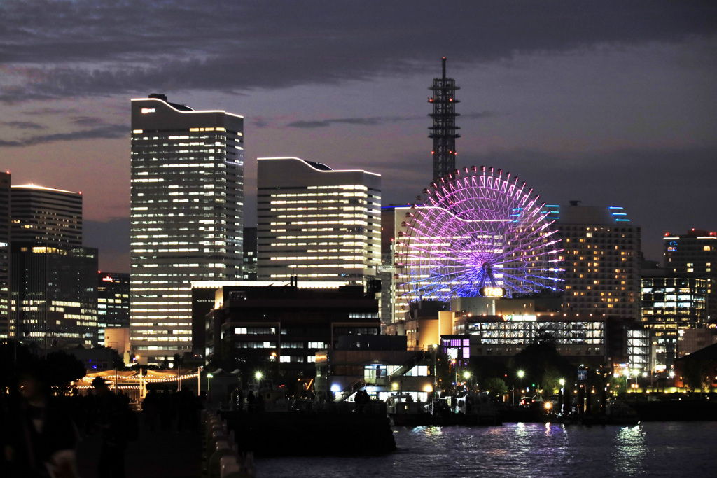 夜の横浜