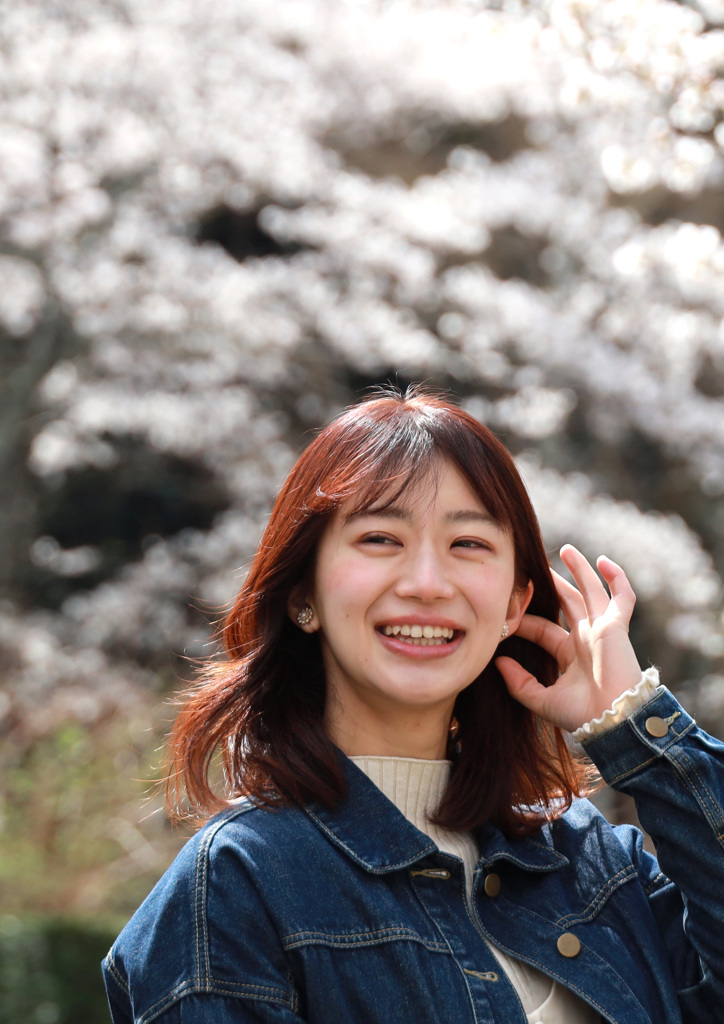 春風受けて