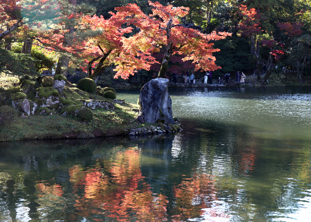 晩秋の兼六園