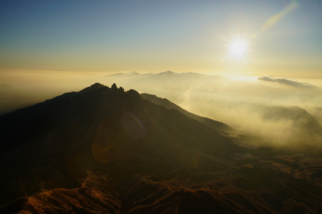 高岳東峰～根子岳・祖母山4