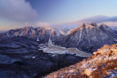 九重連山の冬