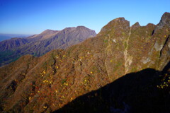 根子岳山口谷の紅葉