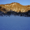 御池より望む大船山頂