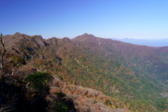 祖母山の紅葉