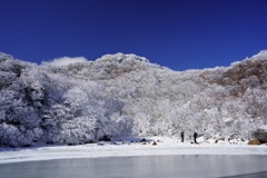 御池から見る大船山