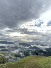 切株山からの撮影
