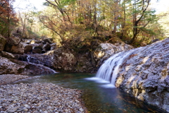三里河原の小滝