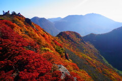 三俣山の紅葉