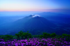 夜明け前の根子岳