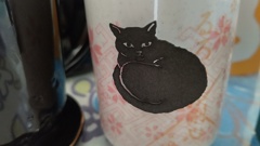 今日のねこ茶