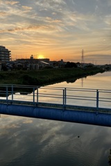 街の風景 24 ~青い水道僑~