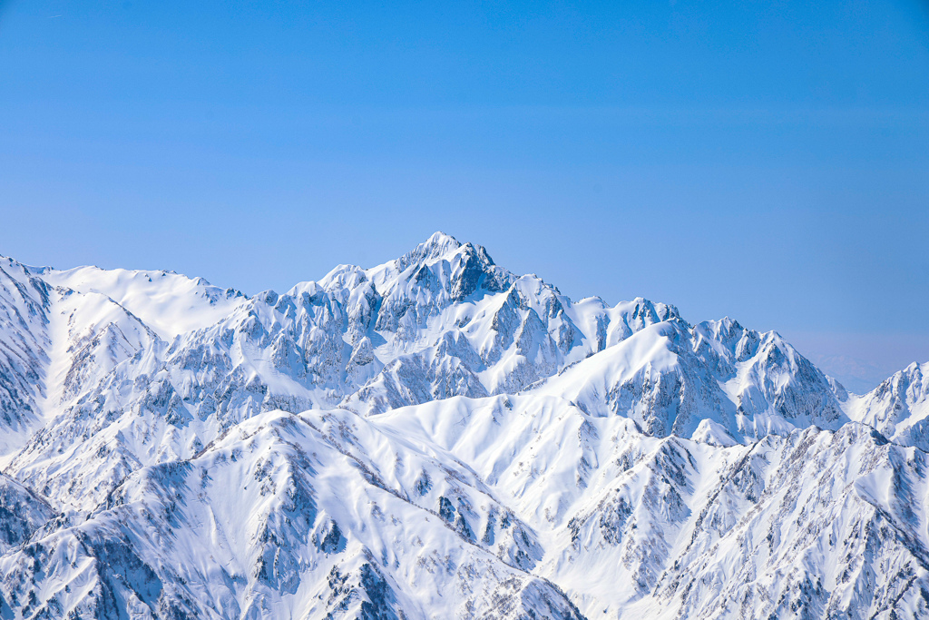 雪の剱岳
