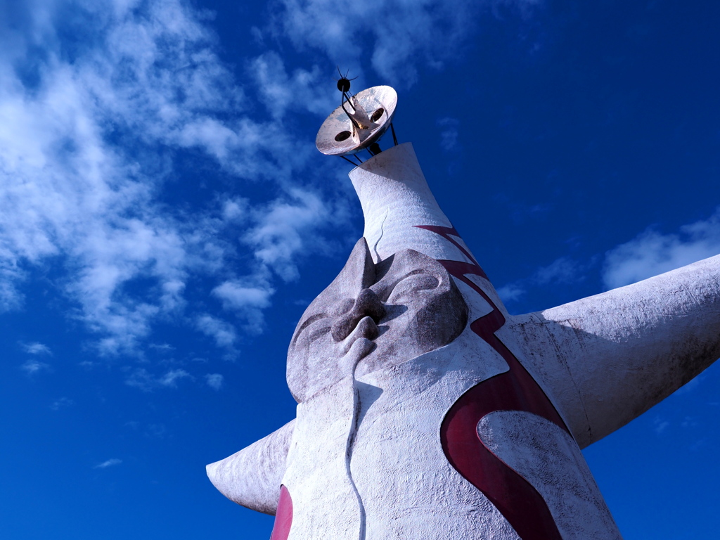 大空を望む