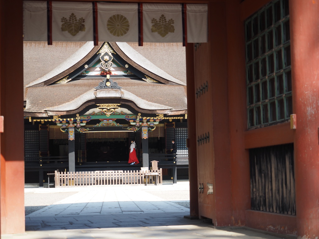 巫女と神社