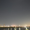 大橋と星空