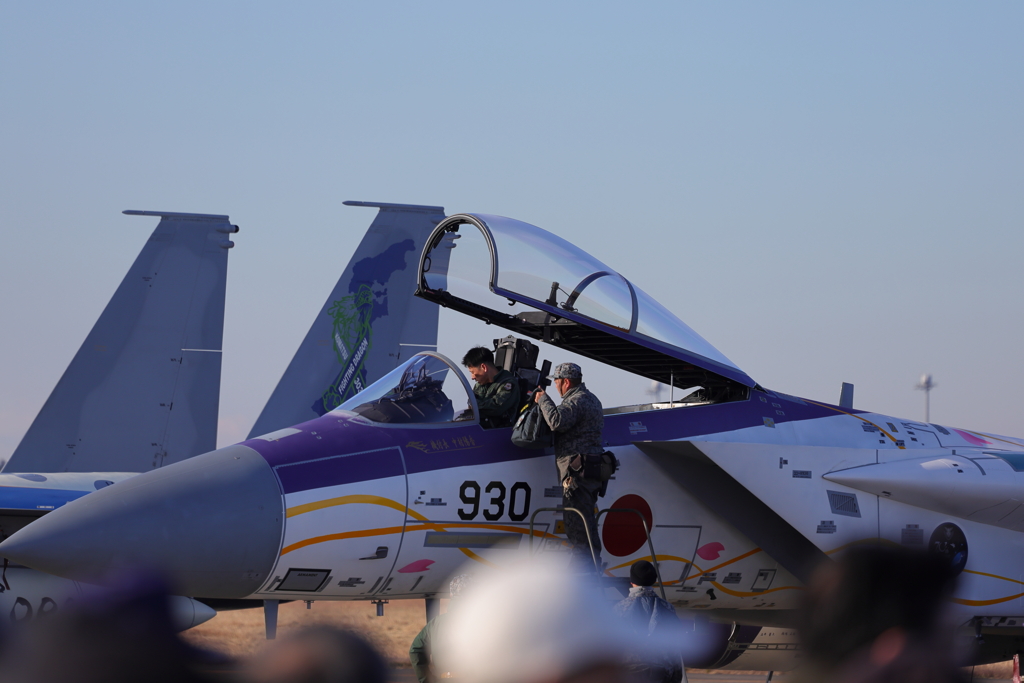 コクピット　f-15