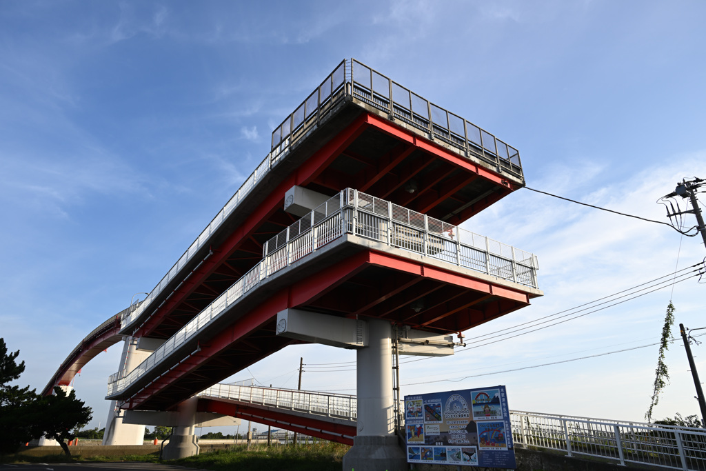 立体歩道橋②