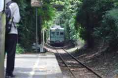 電車待ち