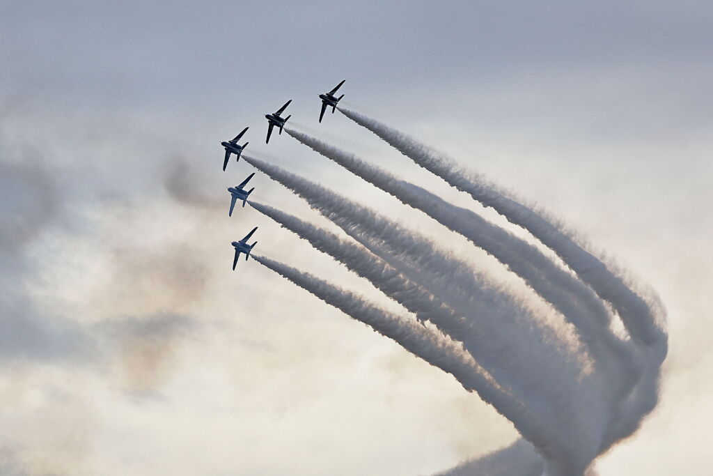 ブルーインパルスオープニング飛行＃５