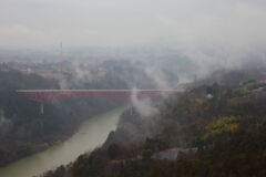 雨降りの岐阜県・苗木城跡＃５