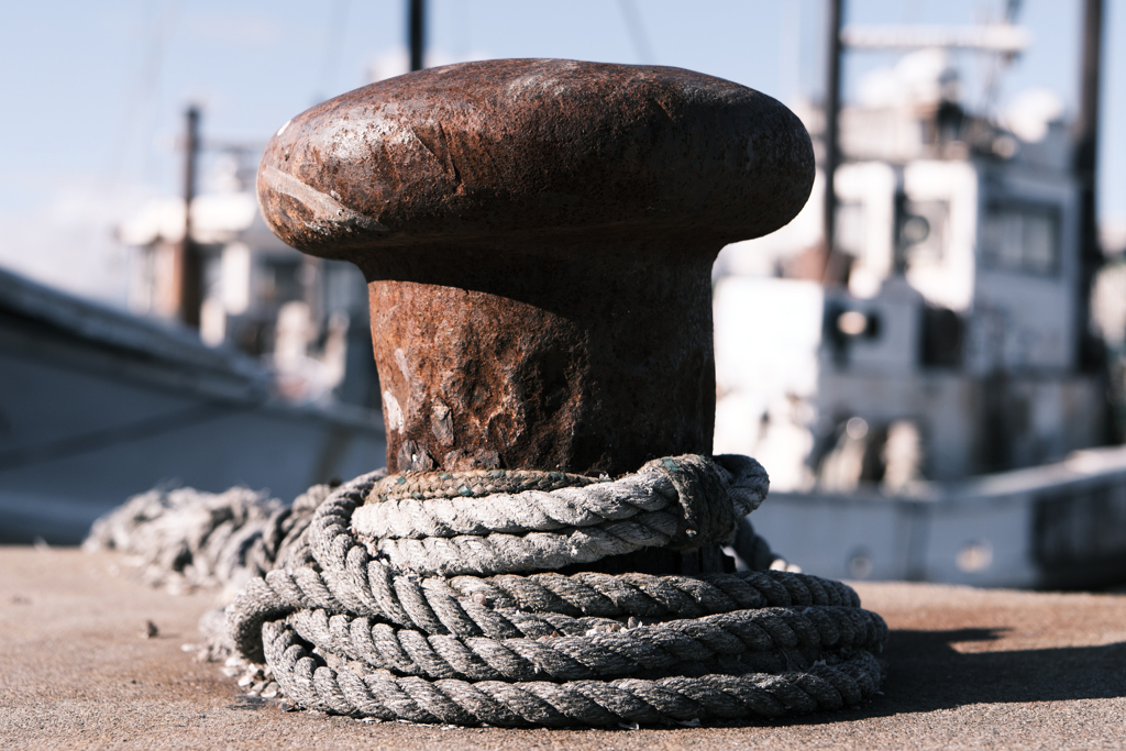 初冬の漁港情景＃４