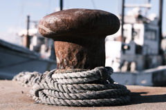 初冬の漁港情景＃４