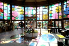 於大公園・このはな館のステンドグラス#8