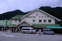 黒部渓谷トロッコ電車乗車#1