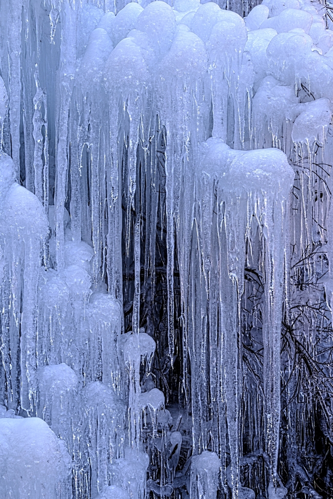 湧水広場・氷瀑撮影＃６
