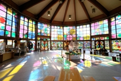 於大公園・このはな館のステンドグラス#9