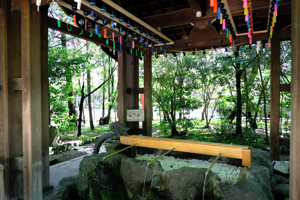 市原稲荷神社のカラー風鈴＃２