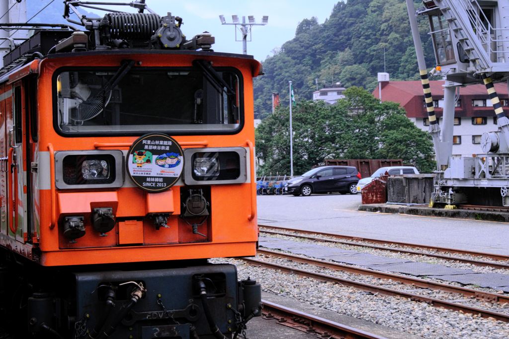 黒部渓谷トロッコ電車乗車＃１０