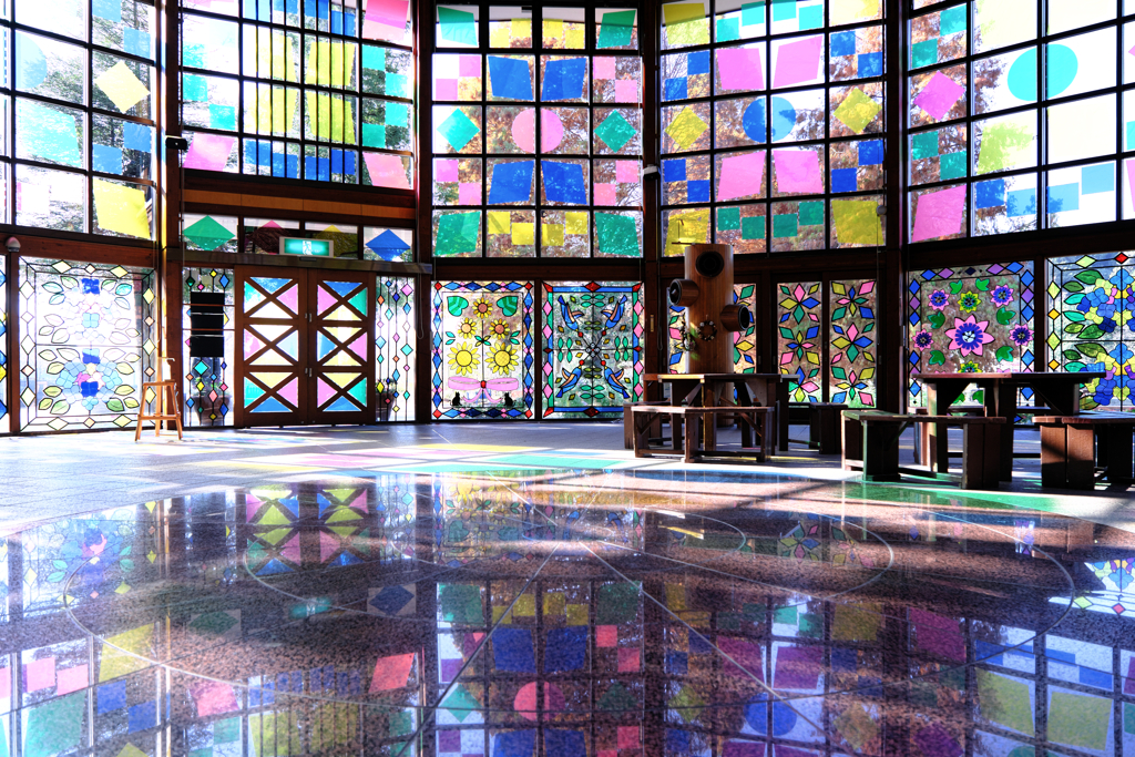 このはな館ステンドグラス＃５