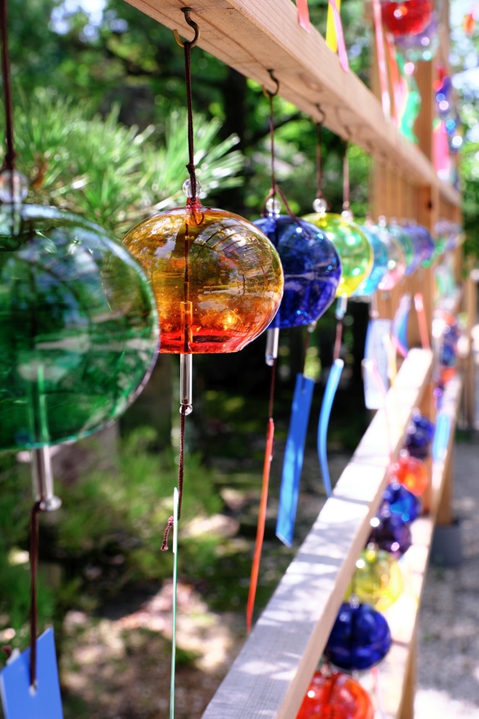 市原稲荷神社のカラー風鈴＃６