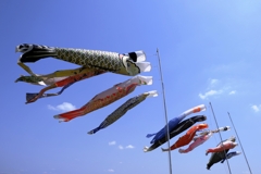 依佐美の鉄塔と鯉のぼり＃８