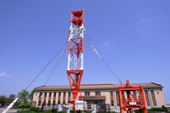 依佐美の鉄塔と鯉のぼり#2