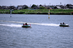 モーターボート練習シーン#1