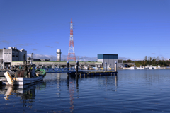 初冬の漁港情景＃１