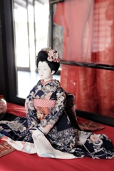 古い雛人形展示会の観覧＃６