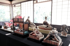 古い雛人形展示会の観覧＃８