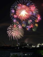 ３年振り開催の花火大会＃７