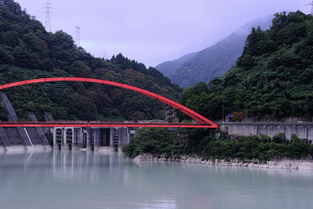 黒部渓谷トロッコ電車乗車＃８