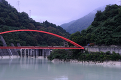 黒部渓谷トロッコ電車乗車#8