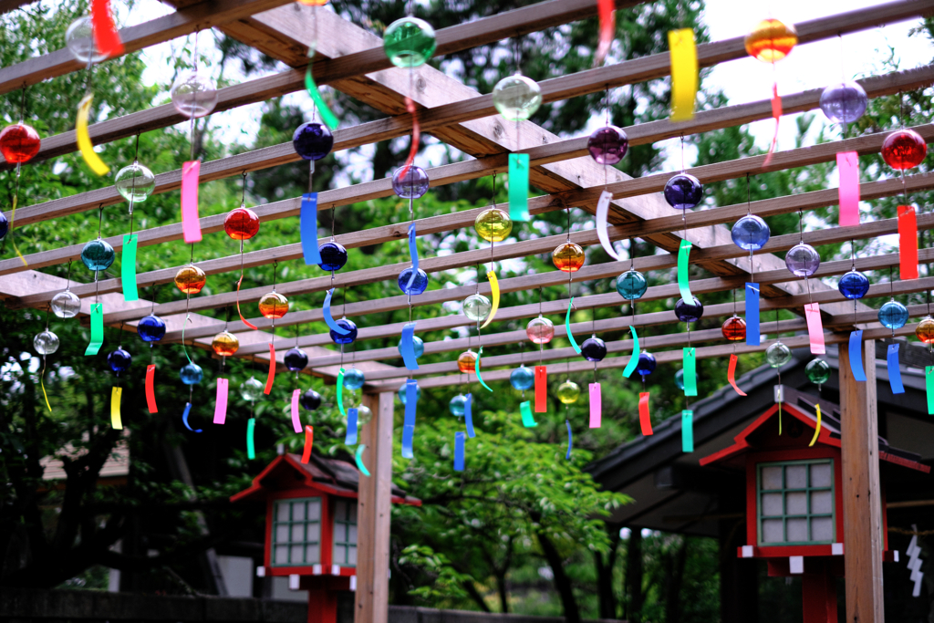 市原稲荷神社の風鈴情景＃４