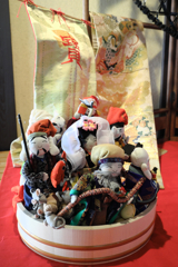 カラフルな吊るし雛たち＃７