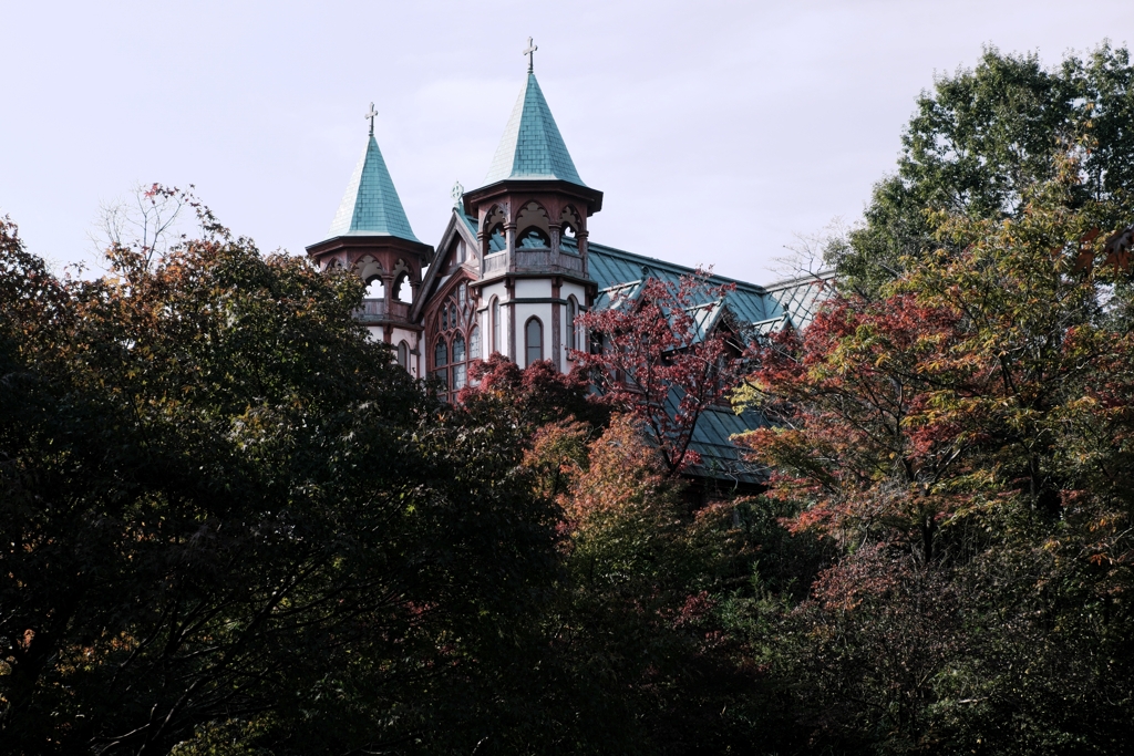 博物館・明治村場内の紅葉＃１