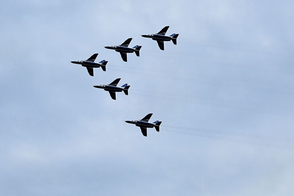 ブルーインパルスオープニング飛行＃６