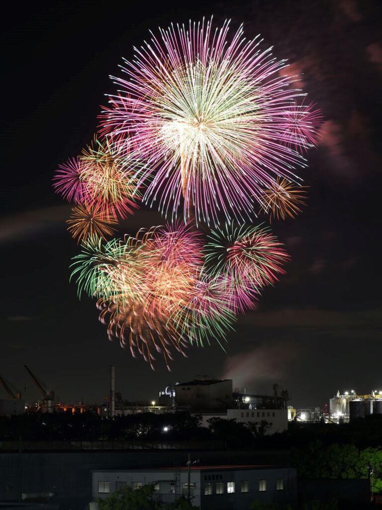 ３年振り開催の花火大会＃６