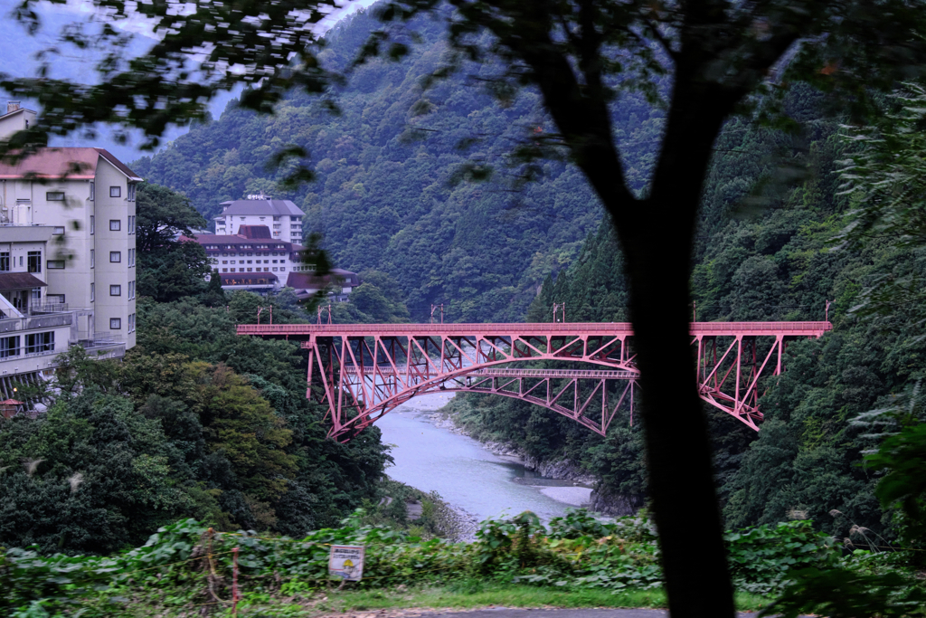 黒部渓谷トロッコ電車乗車＃９