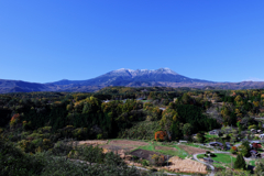 御嶽山が薄っすら雪化粧＃５